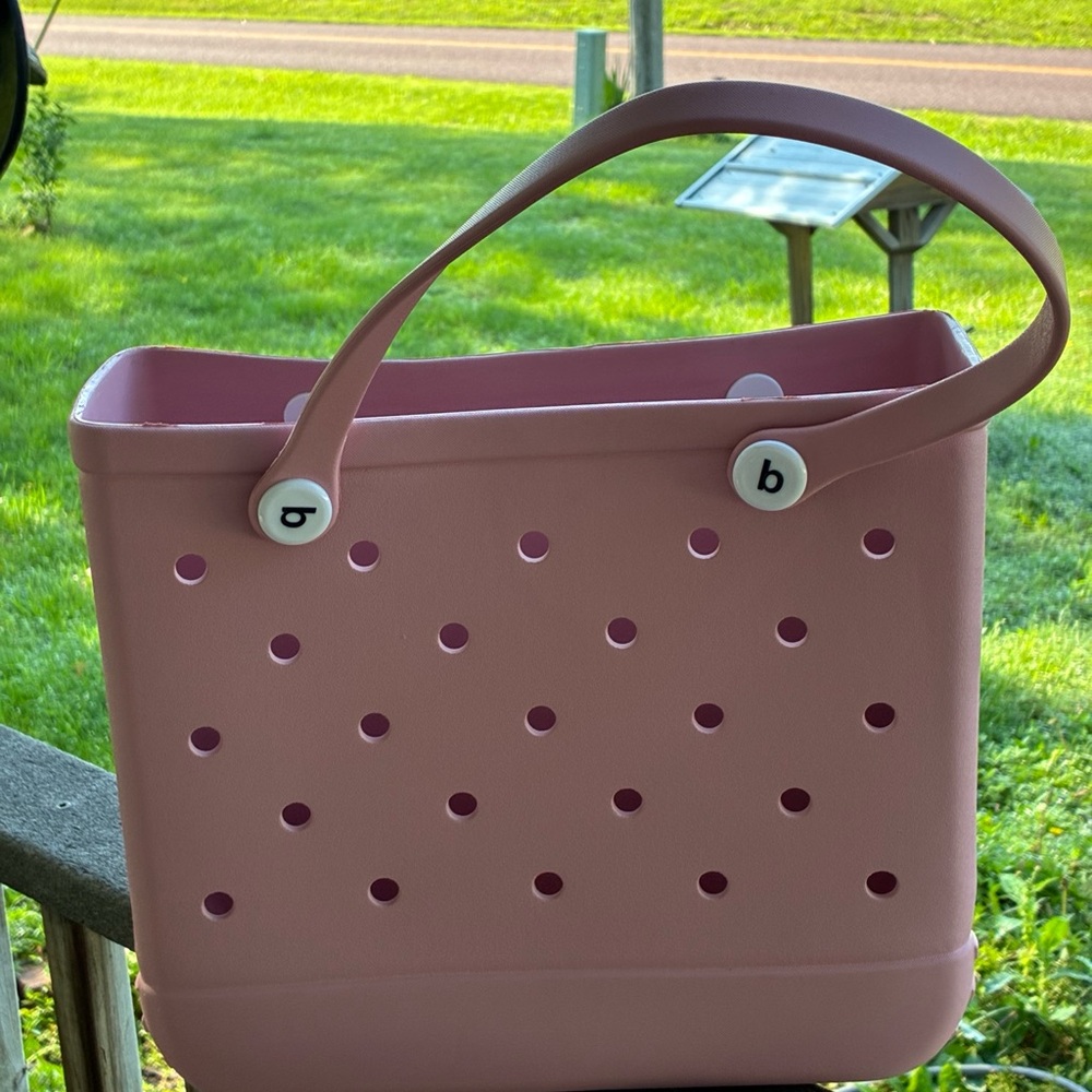 Pink Tote Bag